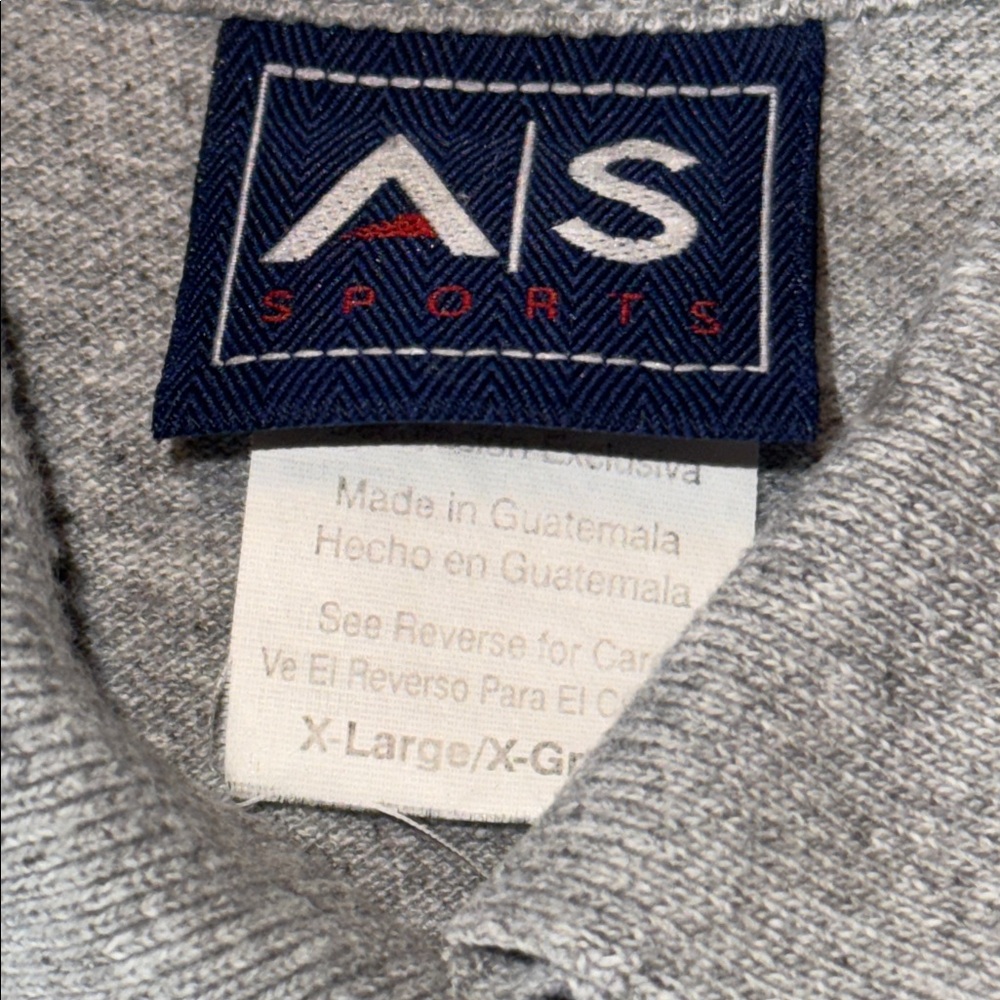 Notre Dame men’s polo shirt XL gray short sleeve grey Irish - Picture 5 of 6